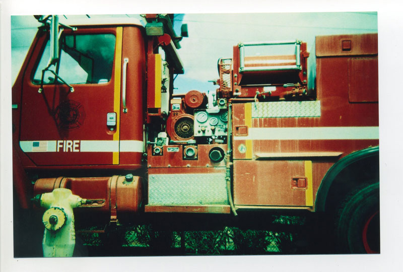 Vintage Firetruck, Waipahu. © 2010 Bobby Asato