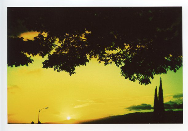 Pearl City Sunset - Holga 135. © 2011 Bobby Asato