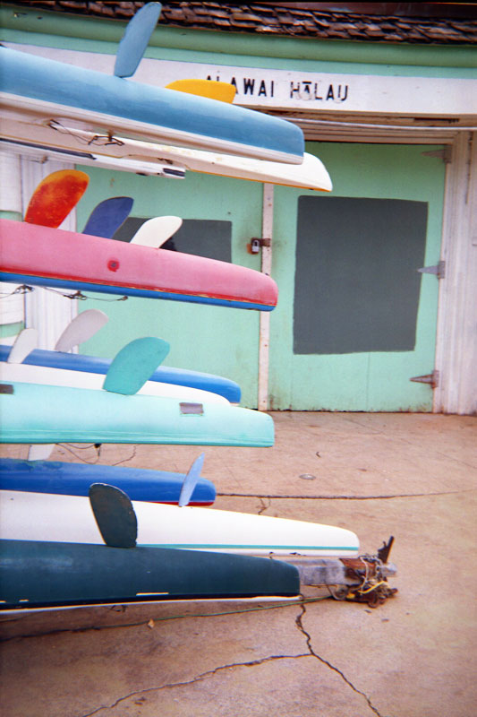 Ala Wai Boat Club, Hawaii. Kodak Brownie Bullseye. © 2011 Bobby Asato