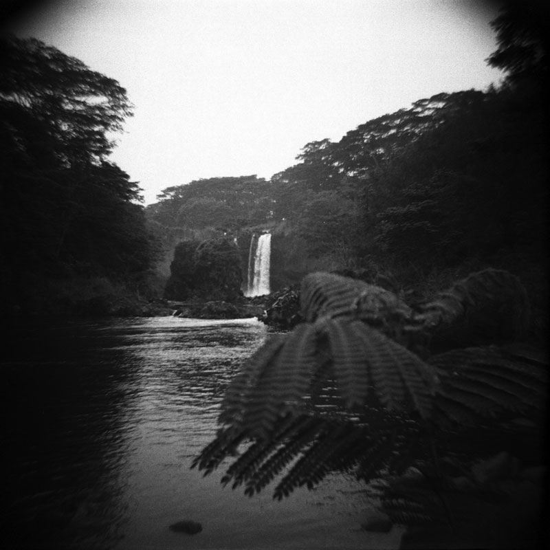Pe'epe'e Falls Big Island, Hawaii. Lomo Lubitel 166+. © 2011 Bobby Asato