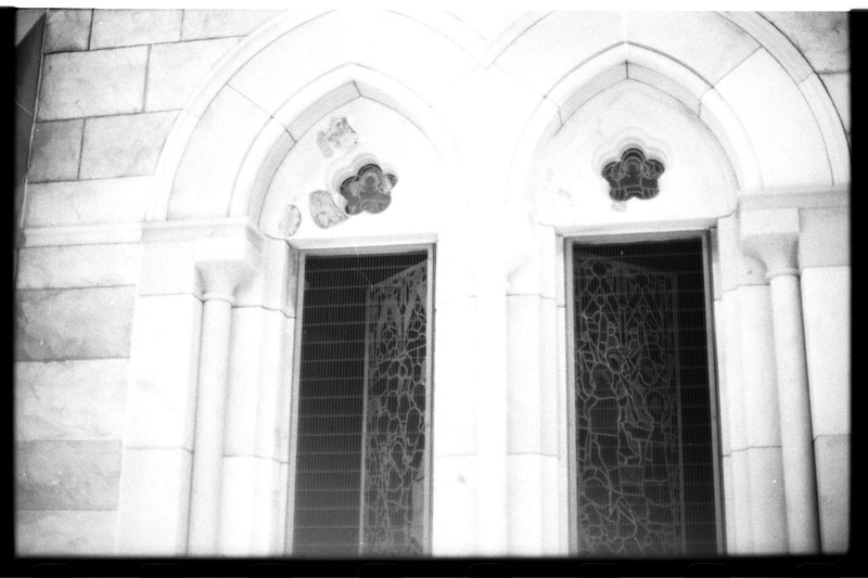 Cathedral of Saint Andrew, Honolulu, Hawaii. Canon A-1. © 2011 Bobby Asato