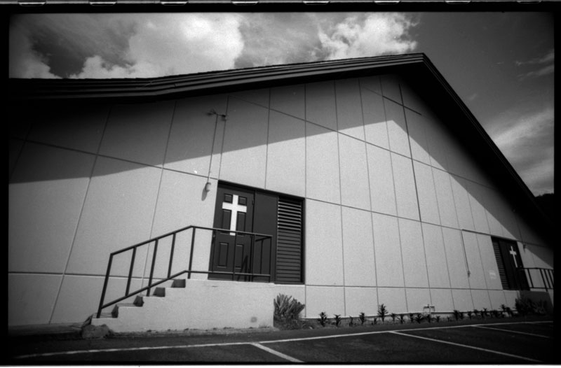 Catholic Diocese: St. Pius, Manoa, Hawaii. Canon A-1. © 2011 Bobby Asato.