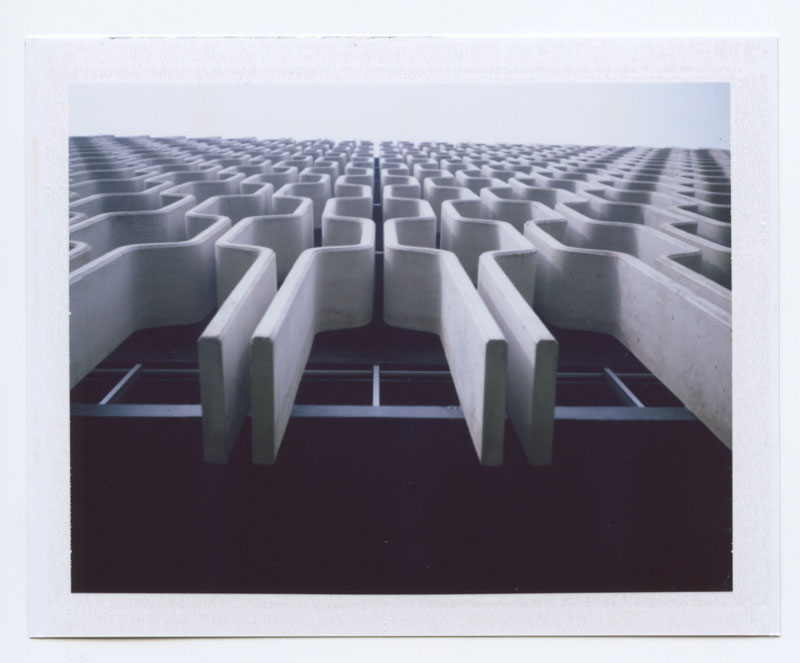 IBM Building, Honolulu, Hawaii. Polaroid Land 100. © 2011 Bobby Asato.
