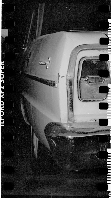 1963 Chevy II, Hawaii. Lomo Lubitel 166+ © 2012 Bobby Asato