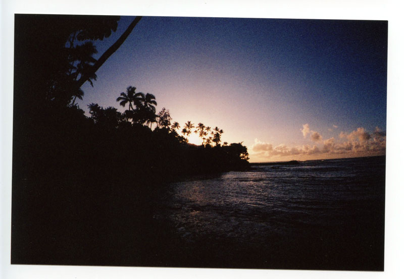 Cromwells, Diamon Head, Hawaii. Lomo LC-A+ © 2012 Bobby Asato