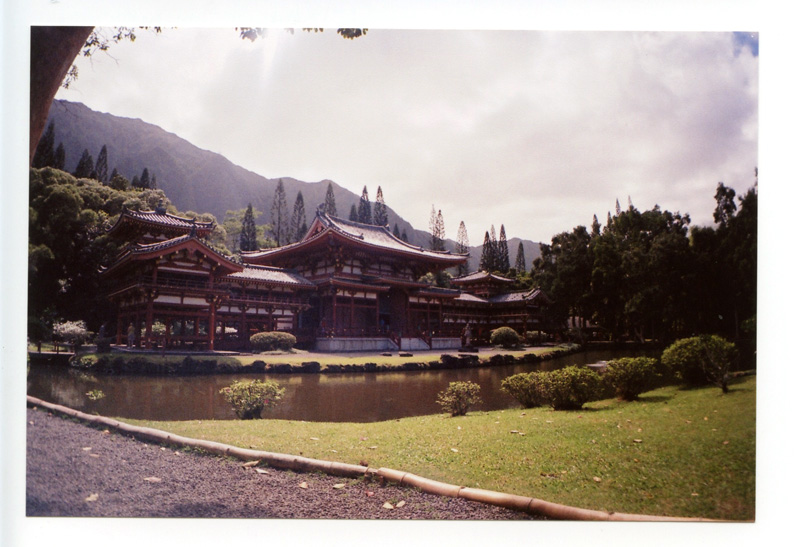 Valley of the Temples, Kaneohe, Hawaii. Lomo LC-A+ © 2012 Bobby Asato