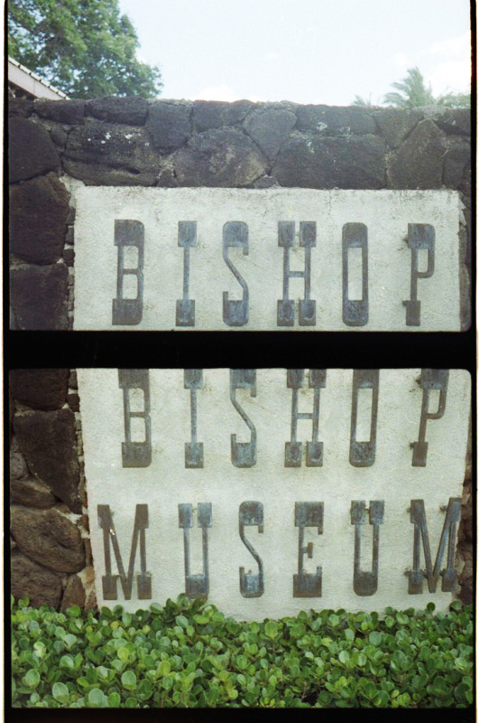 The Bishop Museum, Hawaii. Holga.  Agfa Parat I © 2012 Bobby Asato