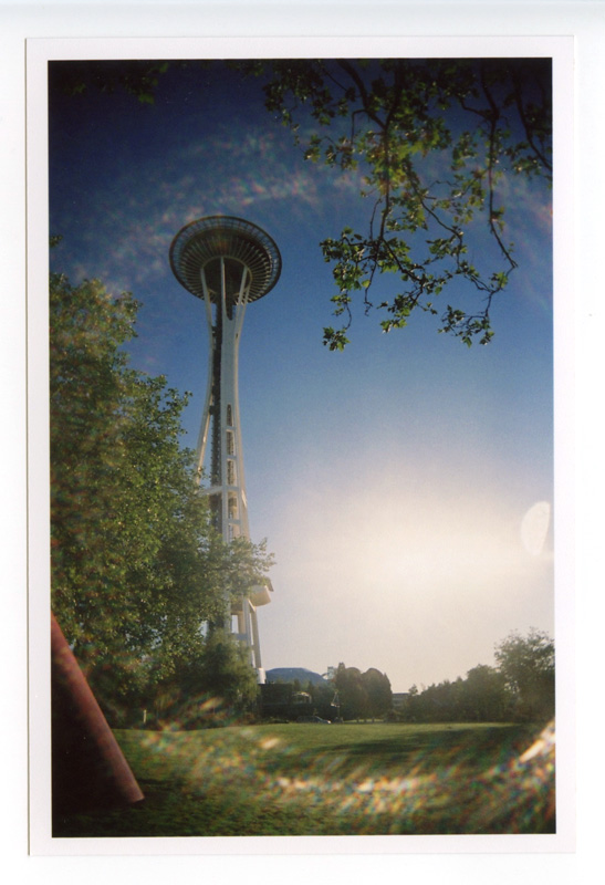 Space Needle, Seattle. Superheadz Black Slim Devil © 2012 Bobby Asato