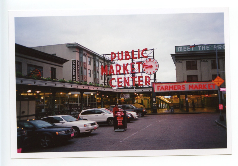 Pike's Place Market, Seattle. Lomo LC-A+. © 2012 Bobby Asato