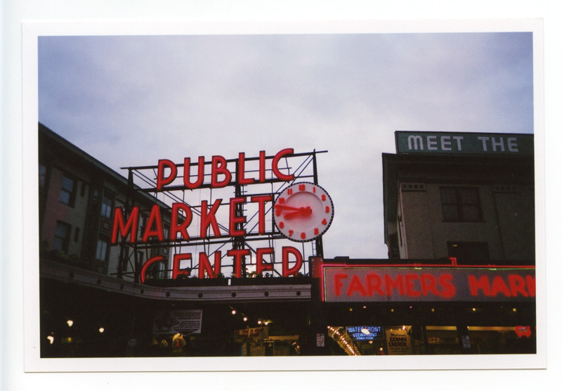 Pike's Place Market, Seattle. Lomo LC-A+. © 2012 Bobby Asato
